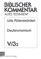 Deuteronomium: 2. Lieferung (Dtn 13,1-19) (Biblischer Kommentar Altes Testament) 3788731370 Book Cover