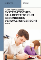 Systematisches Fallrepetitorium Besonderes Verwaltungsrecht 3110312247 Book Cover