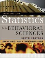 Introductory Statistics for the Behavioral Sciences 0471735477 Book Cover