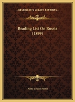 Reading List On Russia 1169541518 Book Cover