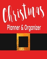 Christmas Planner & Organizer: Holiday Party Planner & Festivities Organizer - 8x10 - 100 Pages 1698113420 Book Cover