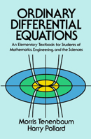 Ordinary Differential Equations 0486649407 Book Cover