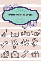 Monthly Bill Planner: Monthly & Weekly Budget Planner Expense Overview | Budget Planning | 142 Pages 6x9in 1691443433 Book Cover