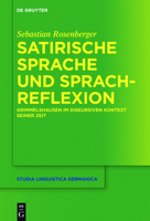 Satirische Sprache Und Sprachreflexion 3110408163 Book Cover