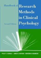 Handbook of Research Methods in Clinical Psychology 0471295094 Book Cover