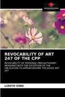 Revocability of Art 247 of the Cpp 6203372811 Book Cover