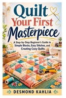 Quilt Your First Masterpiece: A Step-by-Step Beginner’s Guide to Simple Blocks, Easy Stitches, and Creating Cozy Quilts B0GWDVF6SS Book Cover
