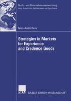 Strategies in Markets for Experience and Credence Goods 3835007580 Book Cover