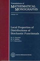 Local Properties of Distributions of Stochastic Functionals (Translations of Mathematical Monographs) 0821805843 Book Cover