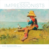 Canadian Impressionists Ago Official 2027 7 X 14 Inch (Hanging) Monthly Mini Wall Calendar English/French Bilingual 152561746X Book Cover
