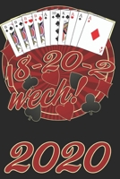 Skat Taschenkalender "18-20-2 wech!": Pocket Calendar, Taschenkalender, calendrier de poche, calendario de bolsillo, calendario tascabile for 2020 (German Edition) 1672804949 Book Cover