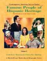 Contemporary American Success Stories: Famous People of Hispanic Heritage, Vol. 1 1883845211 Book Cover