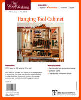Fine Woodworking's Hanging Tool Cabinet Plan (Fine Woodworking Project Plans) 1627100334 Book Cover