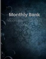 Monthly Bank Reconciliation Statement Log 1546505733 Book Cover