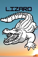 Lizard Drawing Book B09TF6NRM3 Book Cover