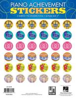 Piano Achievement Stickers: Pack of 96 Stickers 1495085899 Book Cover