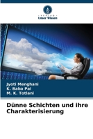 Dünne Schichten und ihre Charakterisierung 6205283557 Book Cover