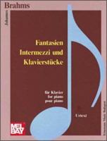 Brahms: Klavierstücke II (Intermezzi, Caprici) 116 p. 9639059307 Book Cover