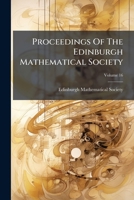 Proceedings Of The Edinburgh Mathematical Society, Volume 16... 1274311098 Book Cover