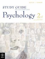 Study Guide To Accompany Psychology, 2nd Australian & New Zealand Edition 0470816643 Book Cover