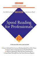 Speed Reading for Professionals (Barron's Business Success Series) 0764131990 Book Cover