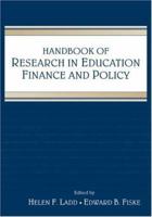 Handbook of Research in Education Finance and Policy 0805861440 Book Cover