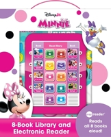 Disney Jr. Minnie Electronic Reader and 8-Book Library: Story Reader Me Reader(TM)