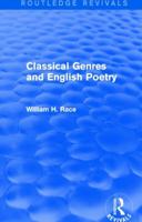 Classical Genres and English Poetry (Routledge Revivals) 1138804002 Book Cover