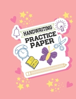 Handwriting Practice Paper: Writing Paper for Kids With Dotted Lined (Notebook With Dotted Lined Sheets for K-3 Students 100 Pages) 1704278562 Book Cover