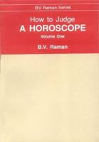 How to Judge a Horoscope I 8120808444 Book Cover