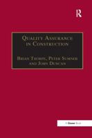 Quality Assurance in Construction 1138263184 Book Cover