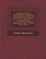 Usambara Und Seine Nachbargebiete: Allgemeine Darstellung Des Nordoestlichen Deutsch-Ostafrika Und Seiner Bewohner Auf Grund Einer Im Auftrage ... Ausgefuehrten Reise 1016820690 Book Cover