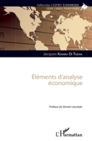Eléments d'analyse économique (L'Esprit Économique) (French Edition) 2343062633 Book Cover