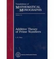 Additive Theory of Prime Numbers (Translations of Mathematical Monographs) 0821849425 Book Cover