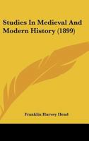 Studies in Medieval and Modern History 112071639X Book Cover