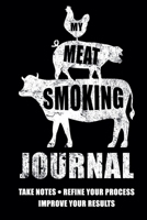 My Meat Smoking Journal: The Smoker's Must-Have Vintage Accessory for Every Barbecue Enthusiast - Take Notes, Refine Process, Improve Result - Become the BBQ Guru 1074154037 Book Cover