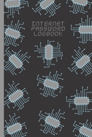 Internet Password Logbook: Organizer with Alphabetical Tabs (6 X 9) 1656564084 Book Cover