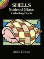 Shells Stained Glass Coloring Book 0486275302 Book Cover