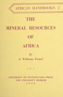 The Mineral Resources of Africa 068624091X Book Cover