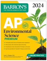 AP Environmental Science Premium, 2024: 5 Practice Tests + Comprehensive Review + Online Practice 1506288065 Book Cover