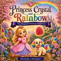 Princess Crystal and Rainbow: The Magical Gumdrop Adventure (The Evermeadow Adventures) B0HDFZBBXL Book Cover