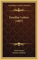 Familiar Letters 1104054744 Book Cover