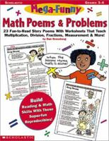Mega-Funny Math Poems & Problems (Grades 3-6) 059018735X Book Cover