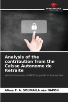 Analysis of the contribution from the Caisse Autonome de Retraite 6208168953 Book Cover