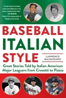 Baseball Italian Style 1683581113 Book Cover