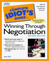The Complete Idiot's Guide to Winning Through Negotiation (Complete Idiot's Guide to ...) 0028633938 Book Cover