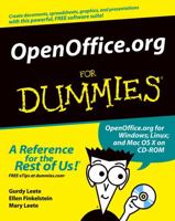 OpenOffice.org for Dummies 0764542222 Book Cover