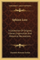 Sphinx-Lore 1417962941 Book Cover