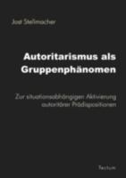 Autoritarismus ALS Gruppenph Nomen 3828886337 Book Cover