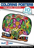 Inner Nature - Premium Coloring Poster Tablet (10 Designs) 0990867846 Book Cover